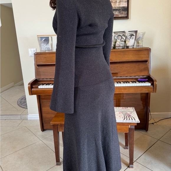 Lustro Lurex top and Lustro Lurex Sweater Skirt - Picture 6 of 10